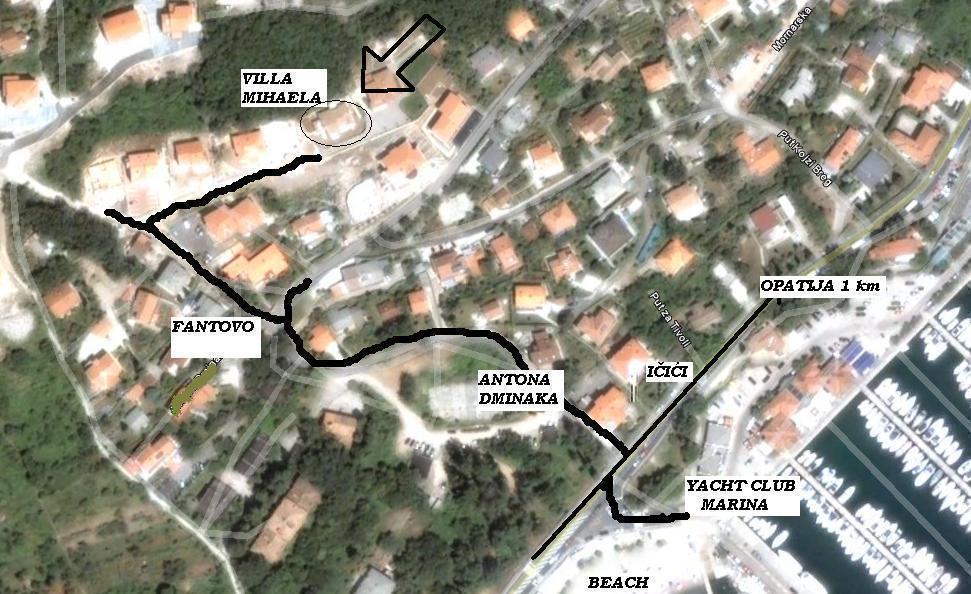 Villa Mihaela Ičići Szoba fotó